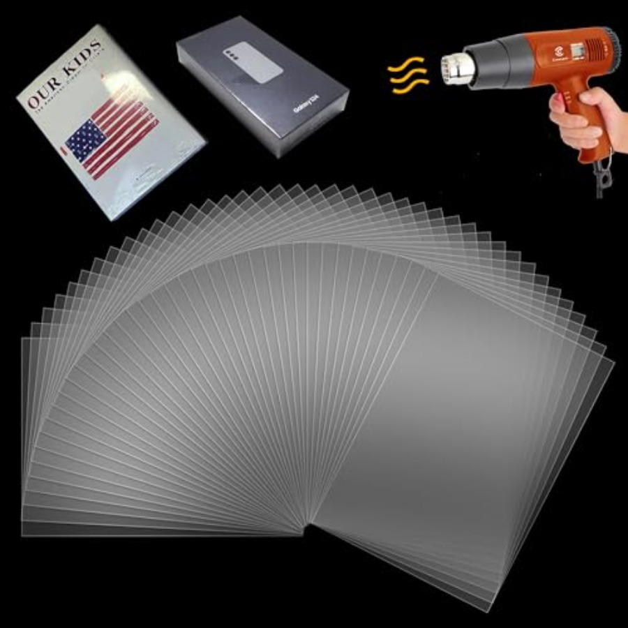 Shrink Sleeve Pvc - Sacs thermoscellables - 100 pièces, 12