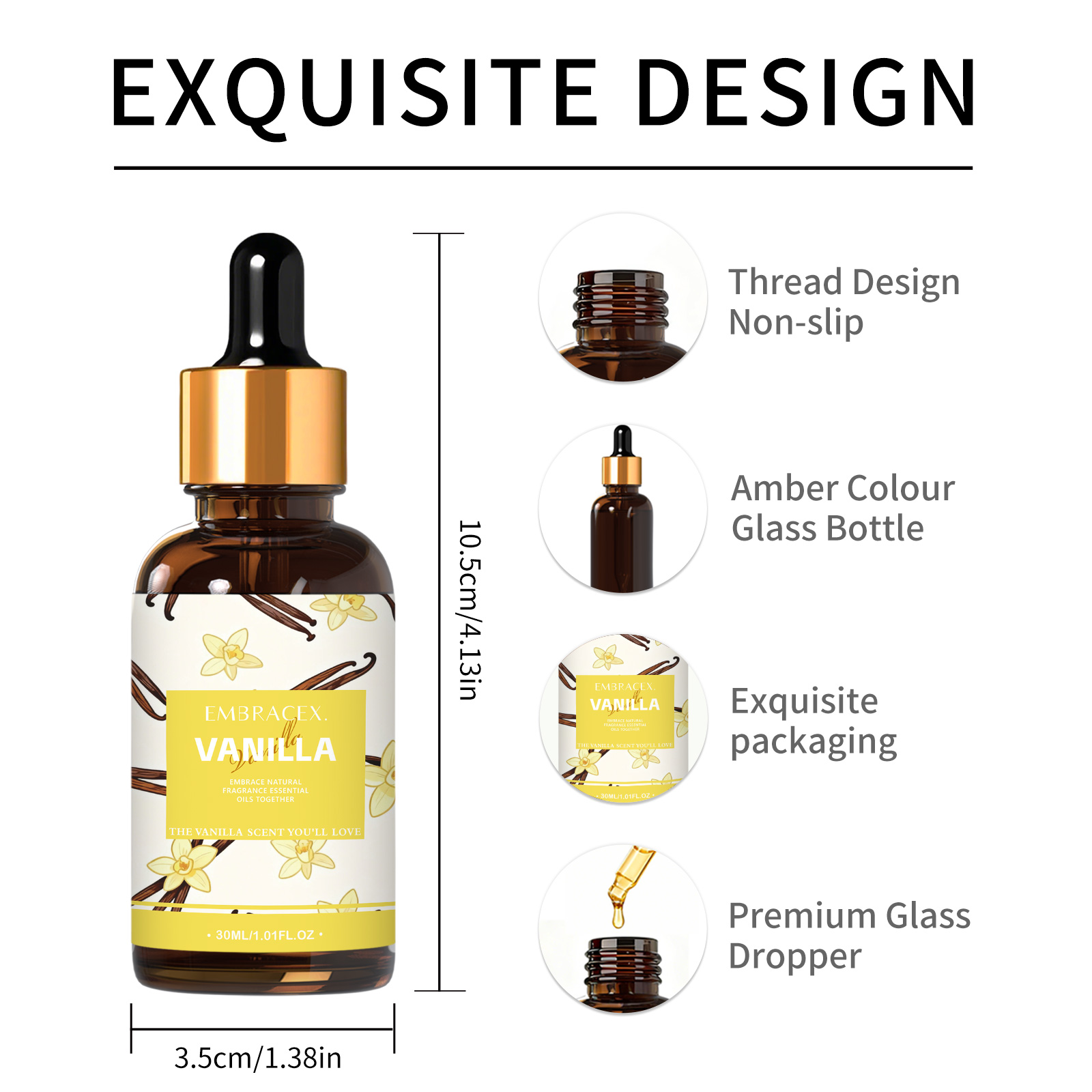 Huile essentielle de vanille 3 - Candle Souvenir avis et prix