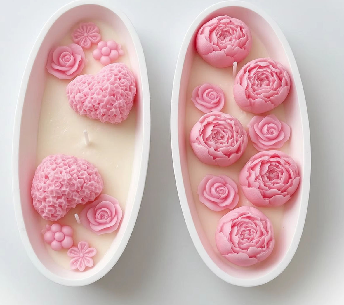 Bougie parfumée à la rose en f - Candle Souvenir avis et prix