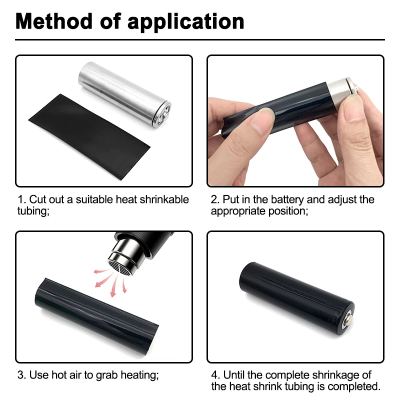 Pack de tubes thermorétractabl - Shrink Sleeve Pvc avis et prix
