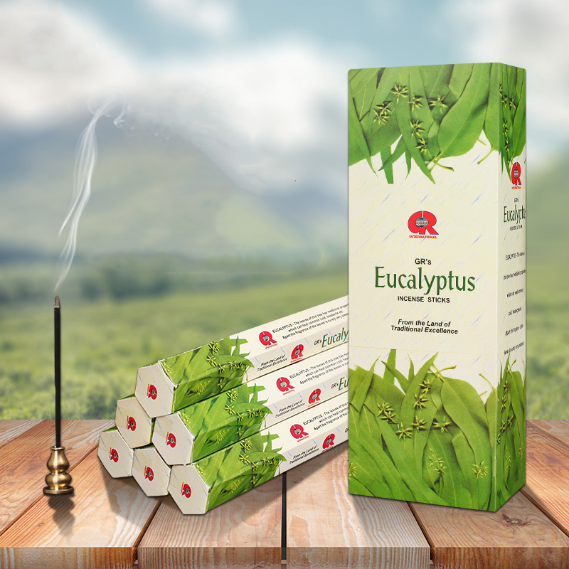 Encens indien à l'eucalyptus,  - Candle Supplies India avis et prix