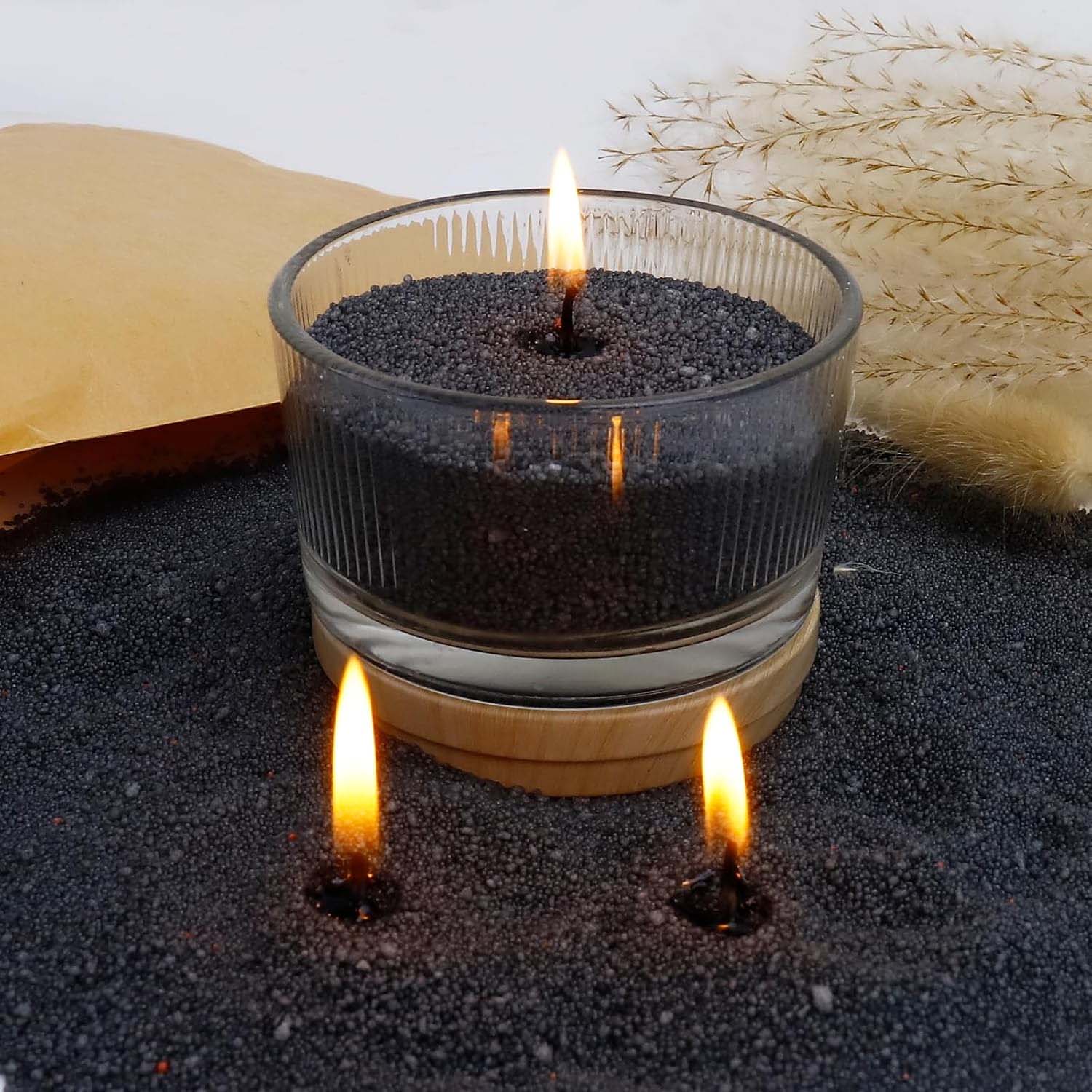 Sable noir pour bougies avec m - Candle Supplies Tins avis et prix