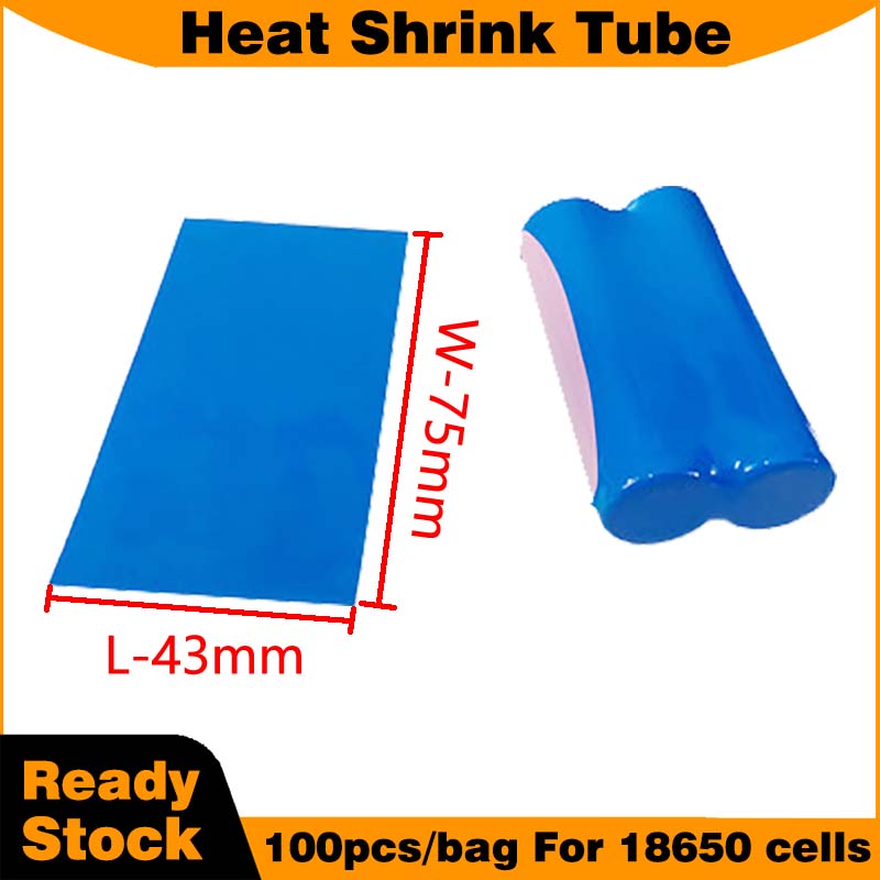 Tube thermorétractable bleu po - Shrink Sleeve Pvc avis et prix
