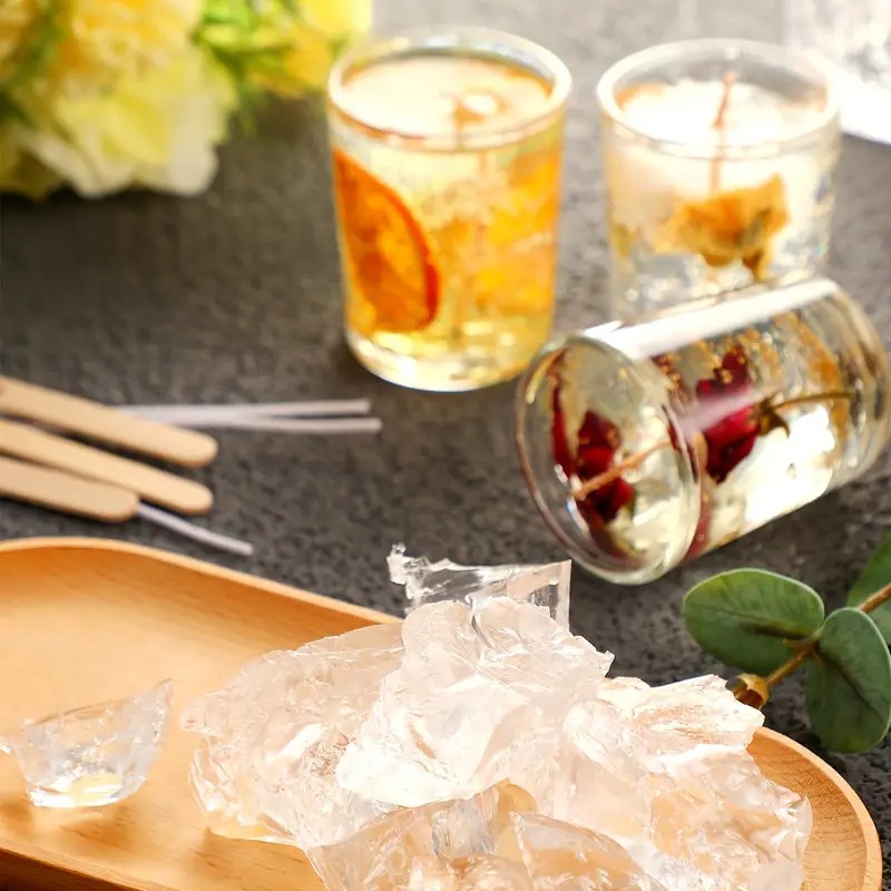 Cire de cristal transparente,  - Candle Supplies Tins avis et prix